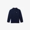 Langärmliges Piqué-Poloshirt für Jungen