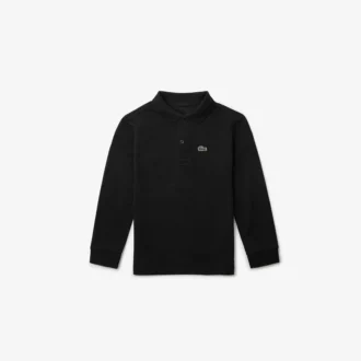 Langärmliges Piqué-Poloshirt für Jungen