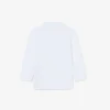 Langärmliges Piqué-Poloshirt für Jungen
