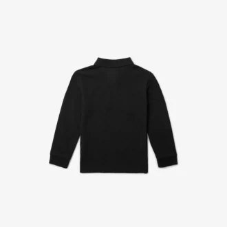 Langärmliges Piqué-Poloshirt für Jungen