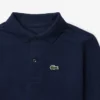 Langärmliges Piqué-Poloshirt für Jungen