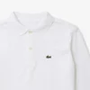 Langärmliges Piqué-Poloshirt für Jungen