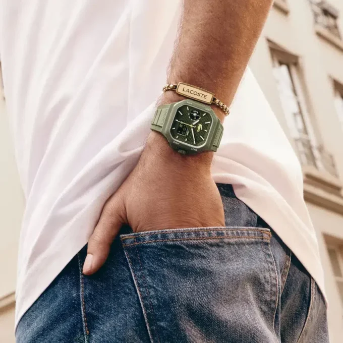 Lc33 Analog- und Digital-Uhr aus Silikon