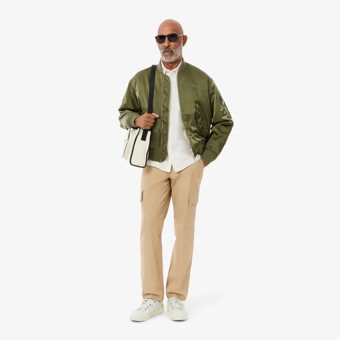 Leichte Baumwoll-Cargohose für Herren in Regular Fit