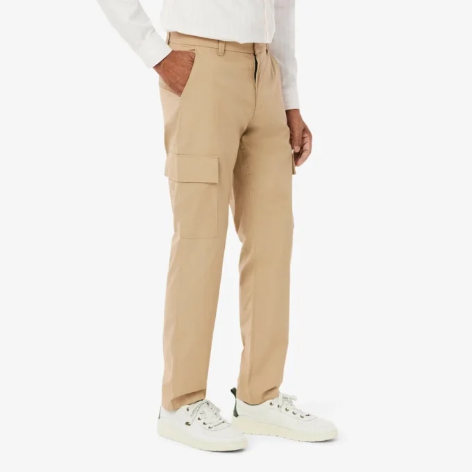 Leichte Baumwoll-Cargohose für Herren in Regular Fit