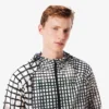 Leichte Sportjacke für Herren mit Krokodil-Print