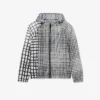 Leichte Sportjacke für Herren mit Krokodil-Print