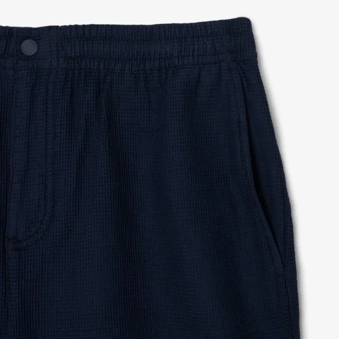 Leichte strukturierte Shorts für Herren