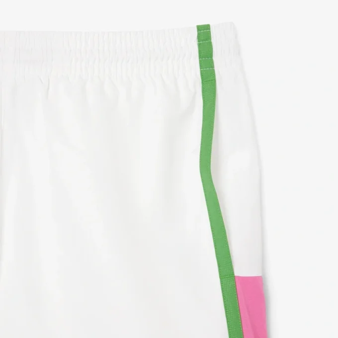 Leichte Tennis-Shorts für Herren mit Colorblock-Streifen