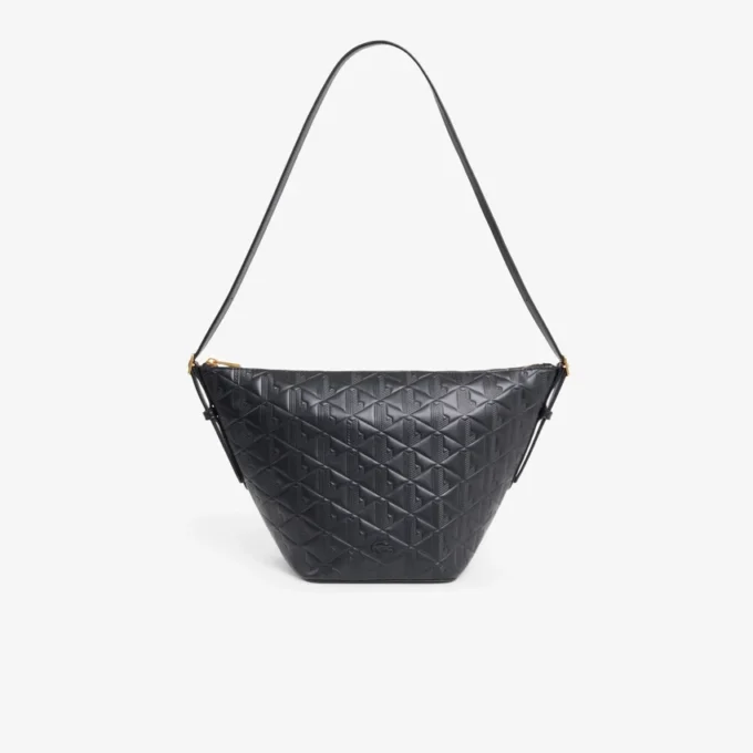 Maheki Hobo-Tasche aus geprägtem Leder