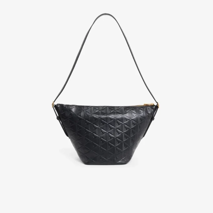 Maheki Hobo-Tasche aus geprägtem Leder
