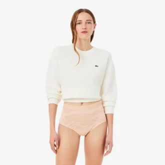 Mesh-Slip mit hoher Taille