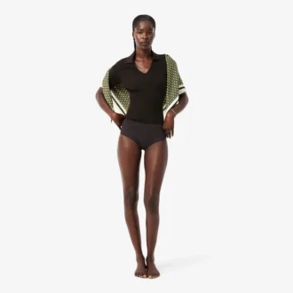 Mesh-Slip mit hoher Taille