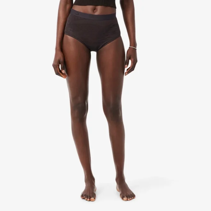 Mesh-Slip mit hoher Taille