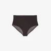 Mesh-Slip mit hoher Taille