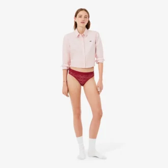 Mesh-Slip mit Logo