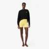 Mikrofaser-Radsportshorts mit hoher Taille