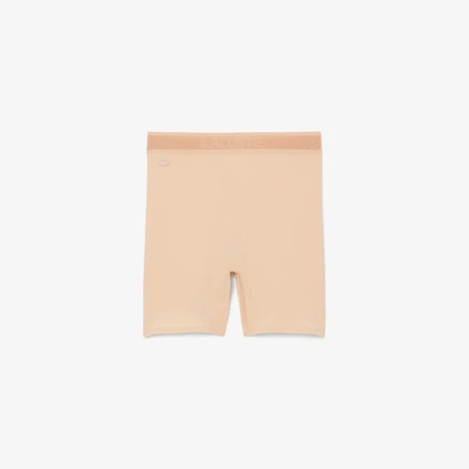 Mikrofaser-Radsportshorts mit hoher Taille