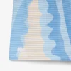 Mittellange gestreifte Retroshorts