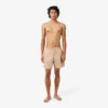Mittellange Retroshorts mit Krokodil-Print