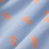 Mittellange Retroshorts mit Krokodil-Print