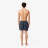 Mittellange Retroshorts mit Krokodil-Print