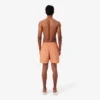 Mittellange Retroshorts mit Krokodil-Print