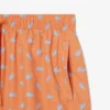 Mittellange Retroshorts mit Krokodil-Print