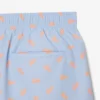 Mittellange Retroshorts mit Krokodil-Print