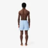 Mittellange Retroshorts mit Monogramm-Print