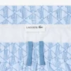Mittellange Retroshorts mit Monogramm-Print