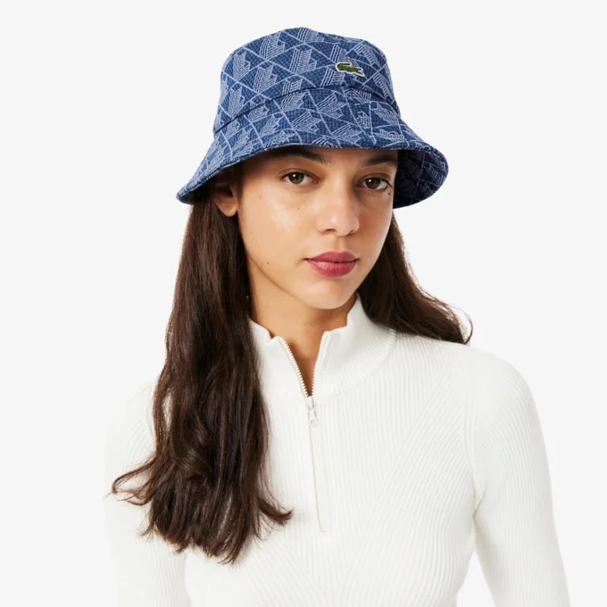 Monogram-Bucket-Mütze für Damen