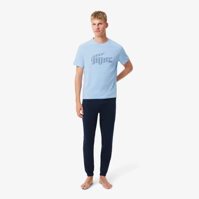 Monogram Jersey-Pyjama-Set für Herren