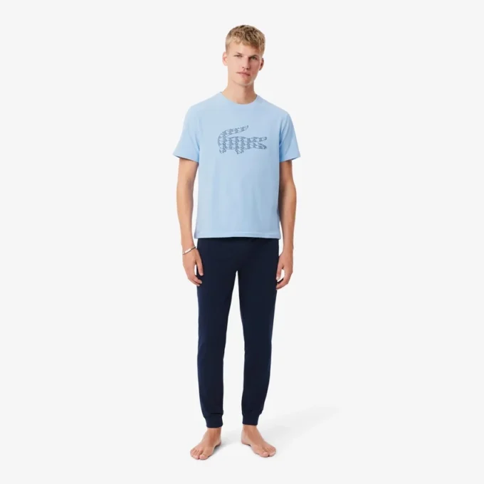 Monogram Jersey-Pyjama-Set für Herren