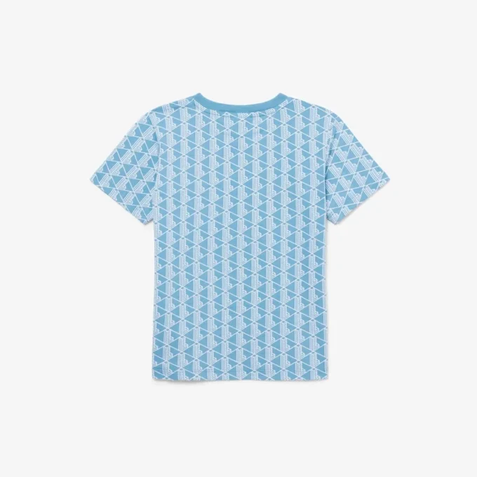 Monogramm-Baumwoll-T-Shirt