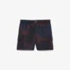 Nylon-Cargo-Shorts für Herren mit Ombra-Print