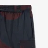 Nylon-Cargo-Shorts für Herren mit Ombra-Print
