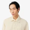 Overshirt aus Leinenmischung