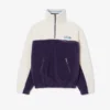 Oversize-Fleece-Sweatshirt mit hohem Kragen für Damen