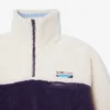 Oversize-Fleece-Sweatshirt mit hohem Kragen für Damen