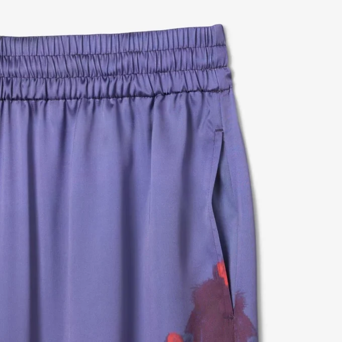Oversize-Hose für Damen mit Landschaftsmuster