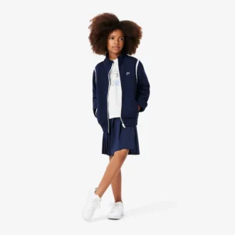 Oversized-Baumwoll-T-Shirt für Mädchen