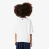 Oversized-Baumwoll-T-Shirt für Mädchen