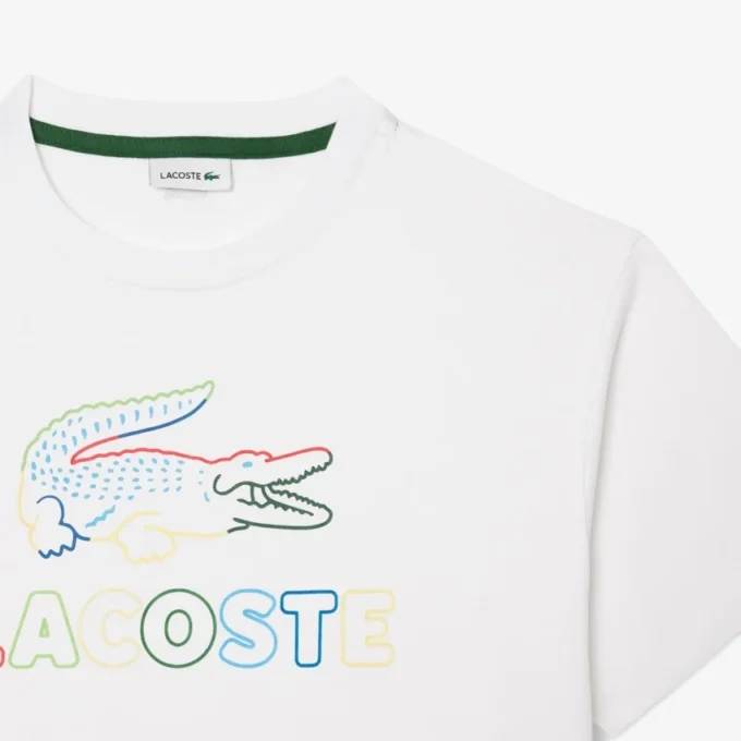 Oversized-Baumwoll-T-Shirt für Mädchen