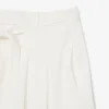 Oversized-Bermudashorts aus fließendem Leinen- und Polyester-Blend