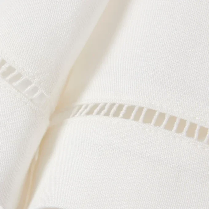 Oversized-Bermudashorts aus fließendem Leinen- und Polyester-Blend