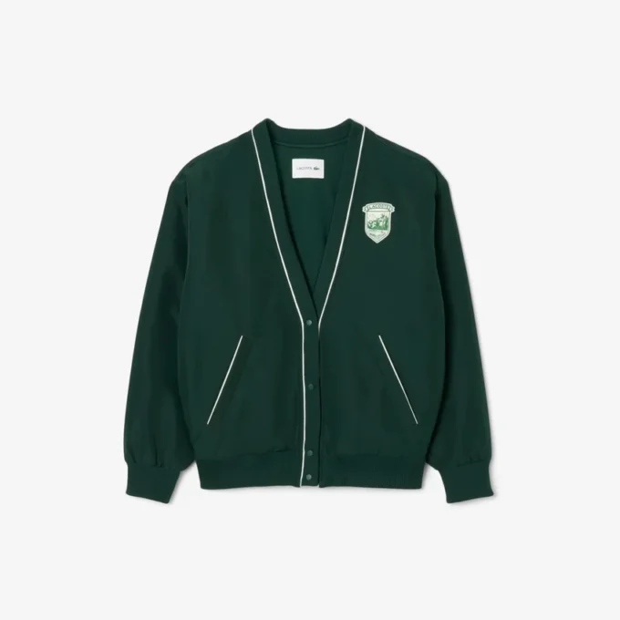Oversized-Cardigan aus wattiertem Nylon für Damen