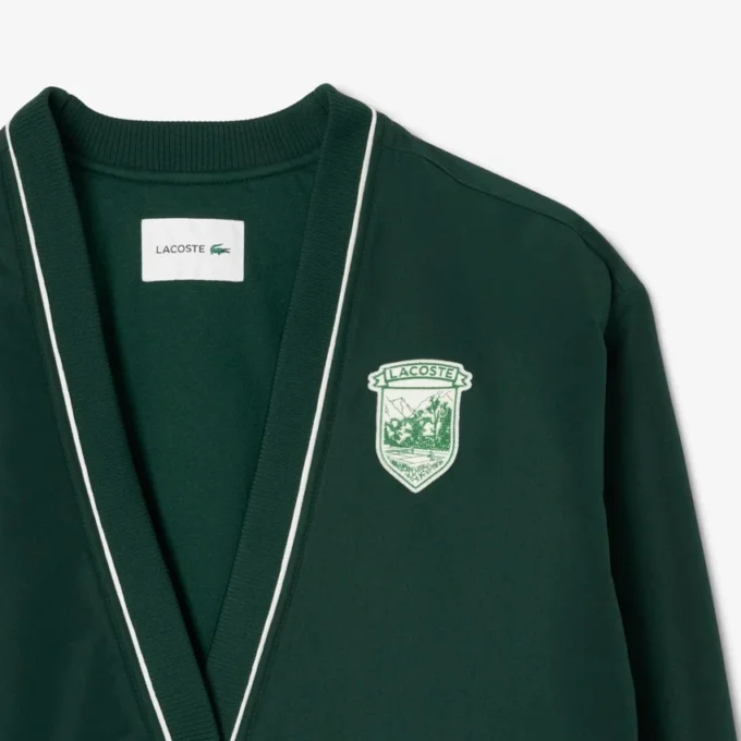 Oversized-Cardigan aus wattiertem Nylon für Damen