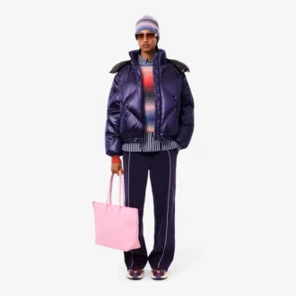 Oversized-Daunenjacke für Damen, wasserabweisend