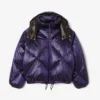 Oversized-Daunenjacke für Damen, wasserabweisend